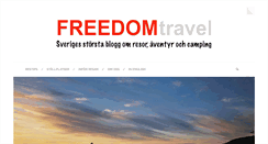 Desktop Screenshot of freedomtravel.se